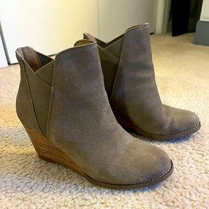 Lucky Brand wedge bootie